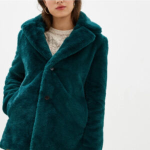 Banana Republic New! Rare Faux Fur Coat